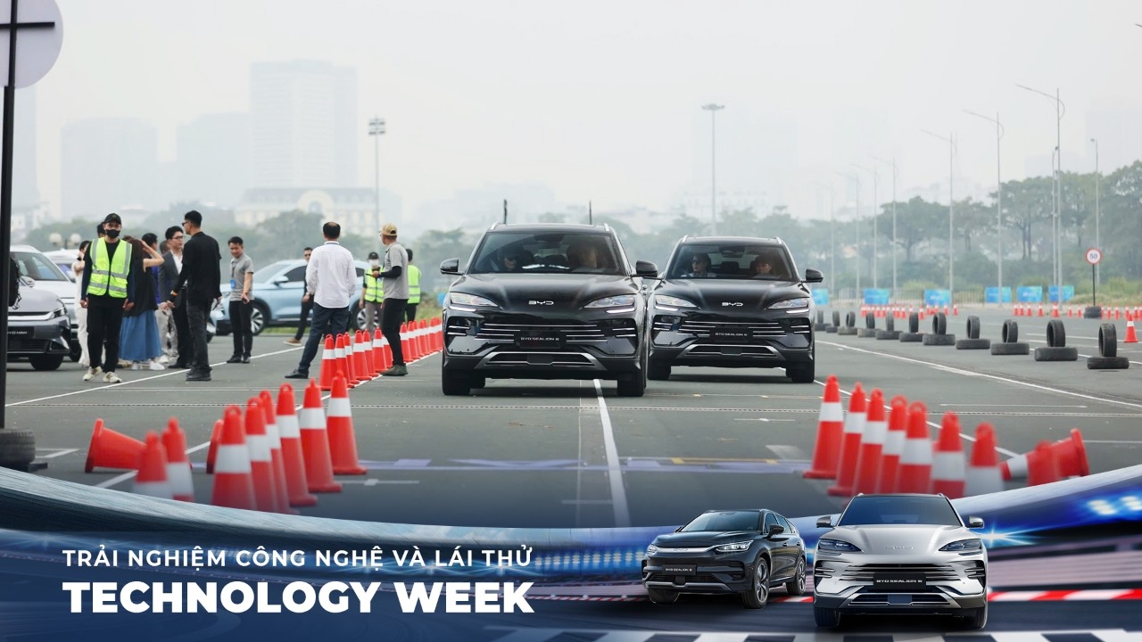 TECHNOLOGY WEEK -CHUỖI HOẠT ĐỘNG TRẢI NGHIỆM CÔNG NGHỆ VÀ LÁI THỬ QUY MÔ LỚN NHẤT TỪ TRƯỚC ĐẾN NAY TẠI VIỆT NAM